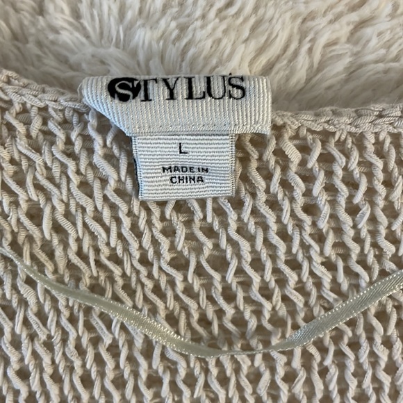 Sheer top from JCPENNEY size L. - Picture 3 of 4